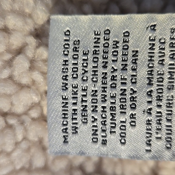 Jason Wu Edit Medium Blue Wash  Sherpa Denim Vest Size Small - Picture 10 of 16